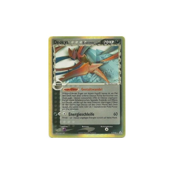 Deoxys 3/110 HOLO