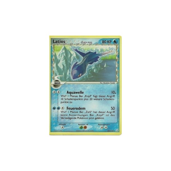 Latios 22/110 REVERSE HOLO