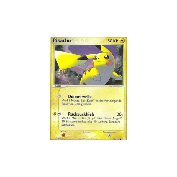 Pikachu 78/110