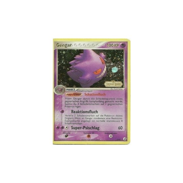 Gengar REVERSE HOLO GOLD