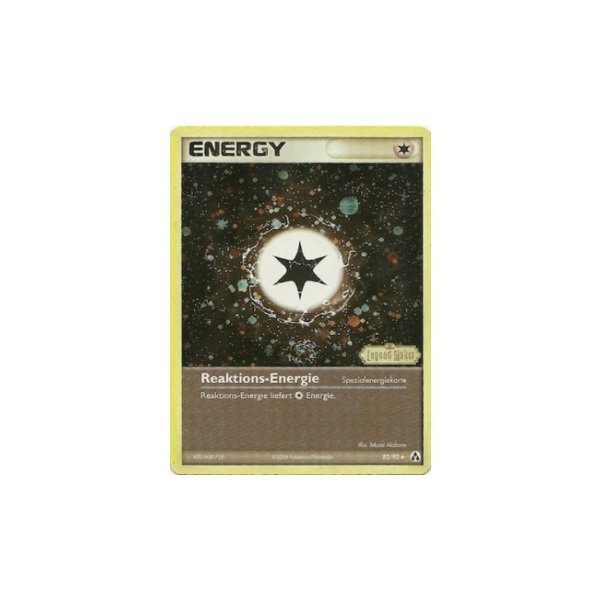 Reaktions-Energie REVERSE HOLO
