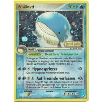 Wailord REVERSE HOLO GOLD