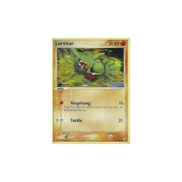 Larvitar REVERSE HOLO