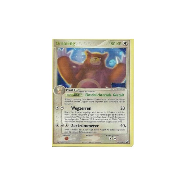 Ursaring REVERSE HOLO GOLD