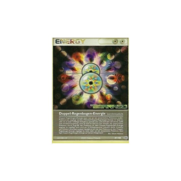 Doppel-Regenbogen-Energie REVERSE HOLO