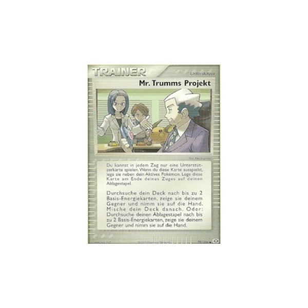 Mr. Trumms Projekt