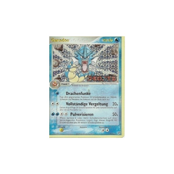 Garados REVERSE HOLO GOLD