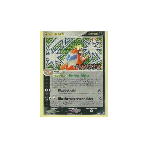 Krebutack REVERSE HOLO GOLD