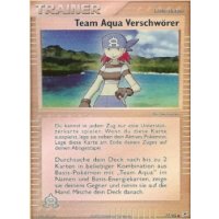 Team Aqua Verschwörer REVERSE HOLO