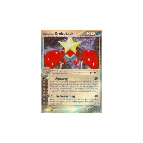 Team Aquas Krebutack 2/95 REVERSE HOLO