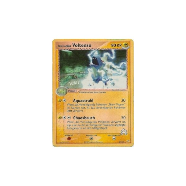 Team Aquas Voltenso 29/95 REVERSE HOLO