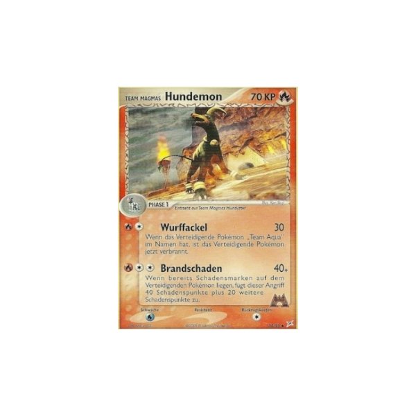 Team Magmas Hundemon 34/95