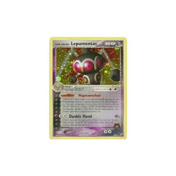 Team Magmas Lepumentas 8/95 HOLO