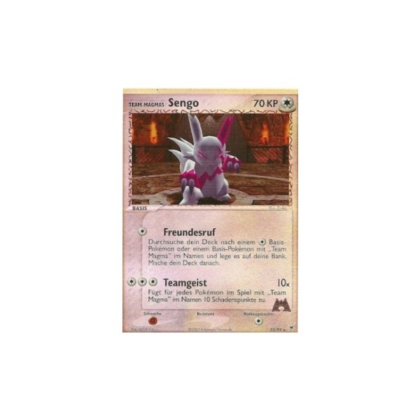 Team Magmas Sengo REVERSE HOLO