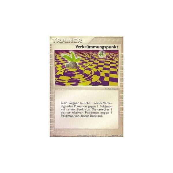 Verkr&uuml;mmungspunkt REVERSE HOLO