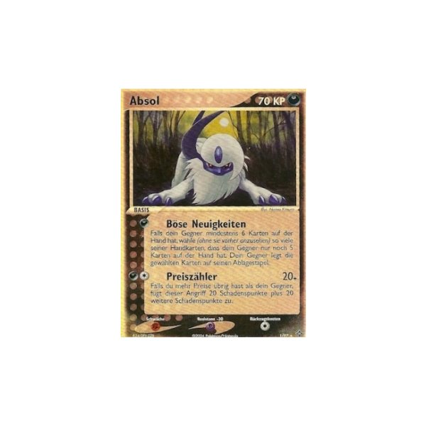 Absol REVERSE HOLO