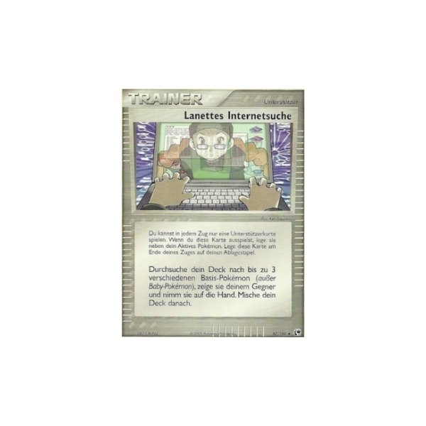 Lanettes Internetsuche