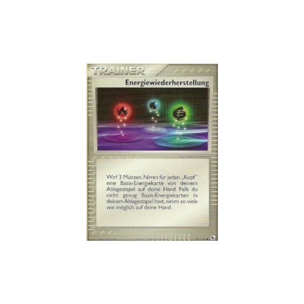 Energiewiederherstellung