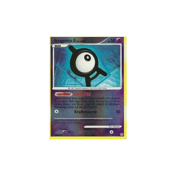 Icognito [A] Lv.15 065/130 Reverse Holo