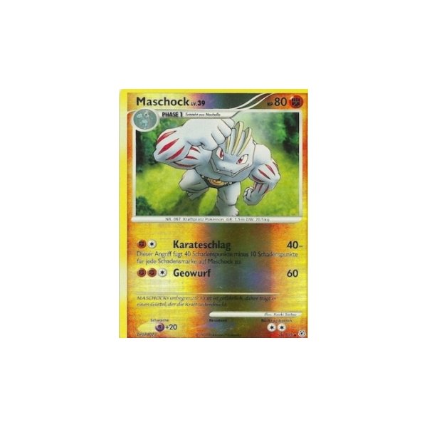 Maschock Lv.39 053/130 Reverse Holo