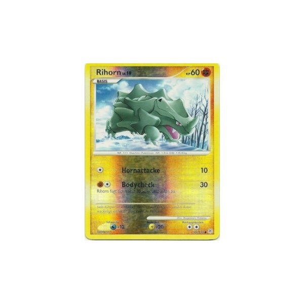 Rihorn Lv.19 095/130 Reverse Holo