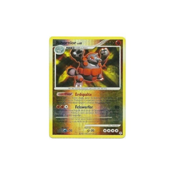 Rihornior Lv.61 012/130 Reverse Holo