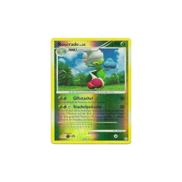 Roserade Lv.33 013/130 Reverse Holo