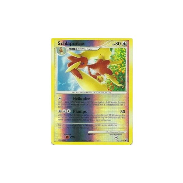 Schlapor Lv.33 030/130 Reverse Holo