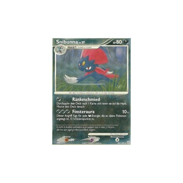 Snibunna Lv.37 040/130