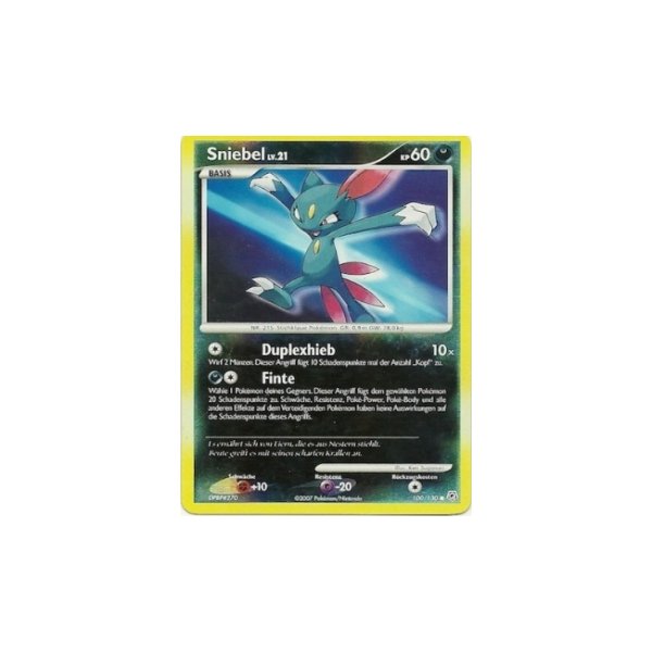 Sniebel Lv.21 100/130 Reverse Holo