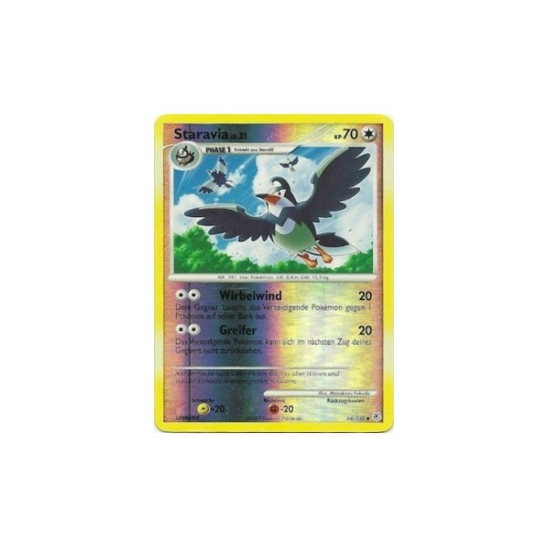 Staravia Lv.21 064/130 Reverse Holo