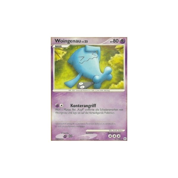 Woingenau Lv.25 041/130 Reverse Holo