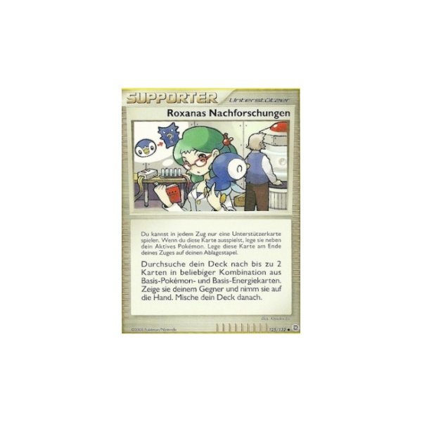 Roxanas Nachforschungen