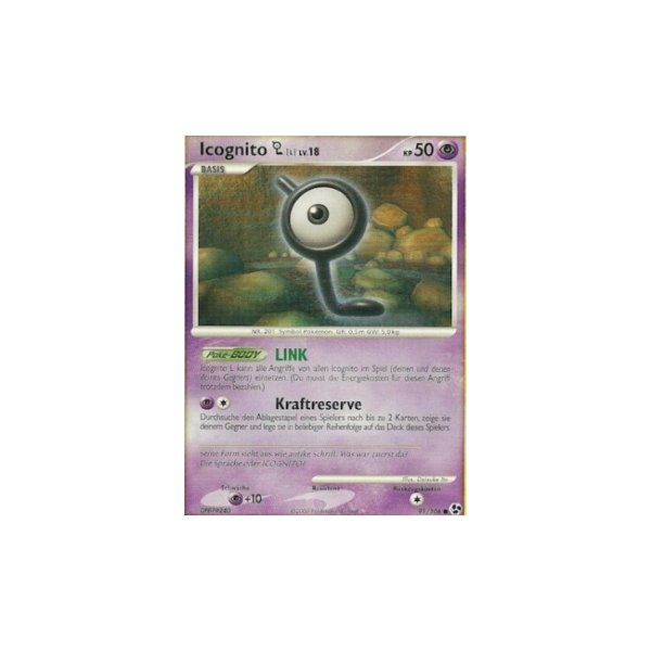 Icognito [L] Lv.18 091/106