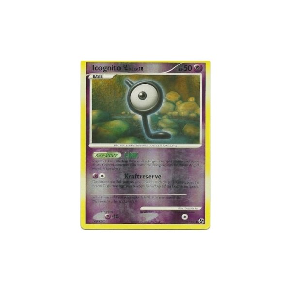 Icognito [L] Lv.18 091/106 Reverse Holo