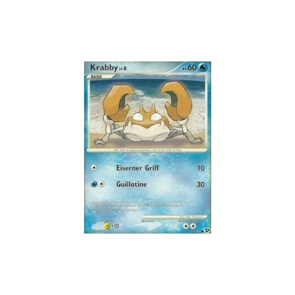 Krabby Lv.8 075/106