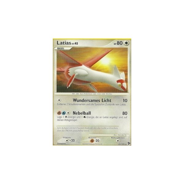 Latias Lv.45 022/106