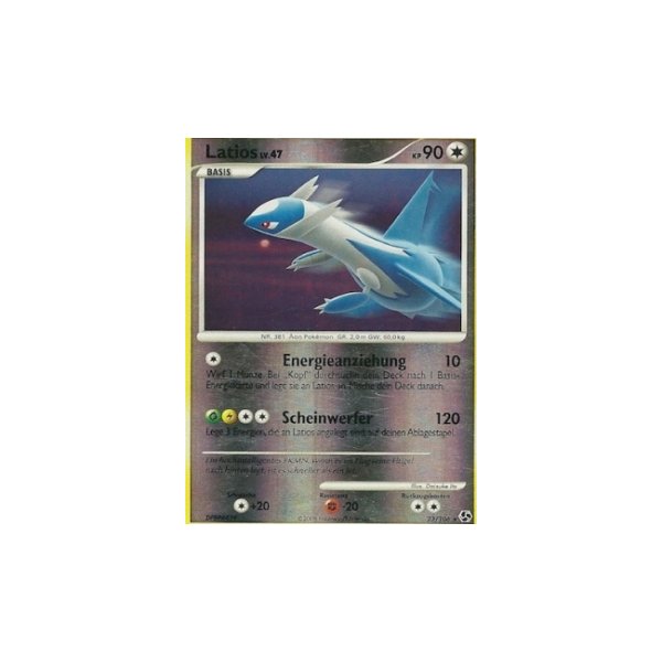 Latios Lv.47 023/106 Reverse Holo