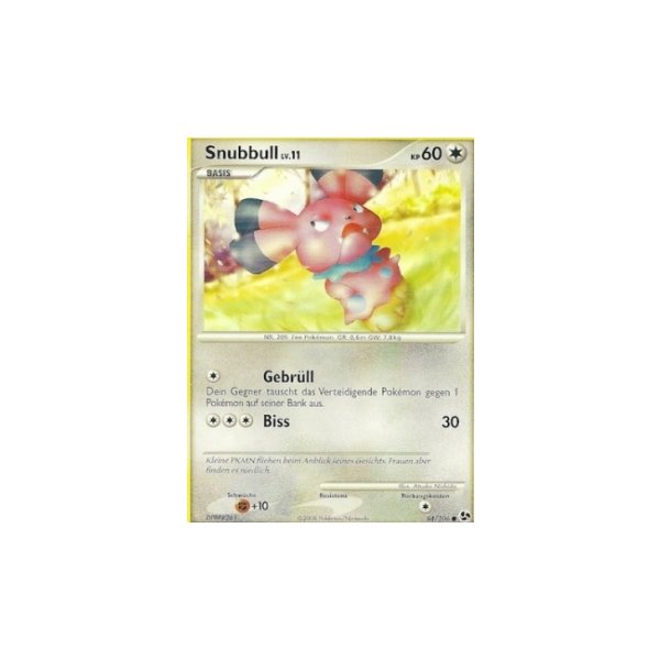 Snubbull Lv.11 084/106