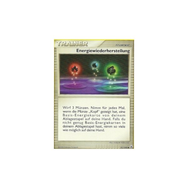 Energiewiederherstellung