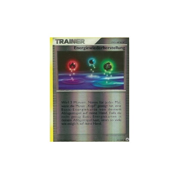 Energiewiederherstellung REVERSE HOLO