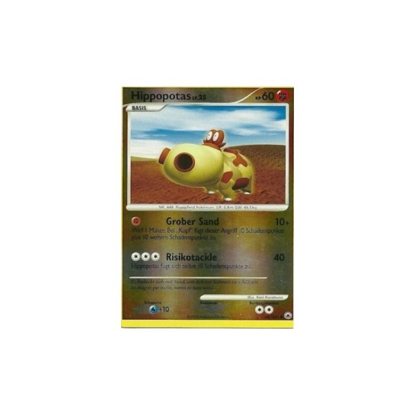 Hippopotas REVERSE HOLO