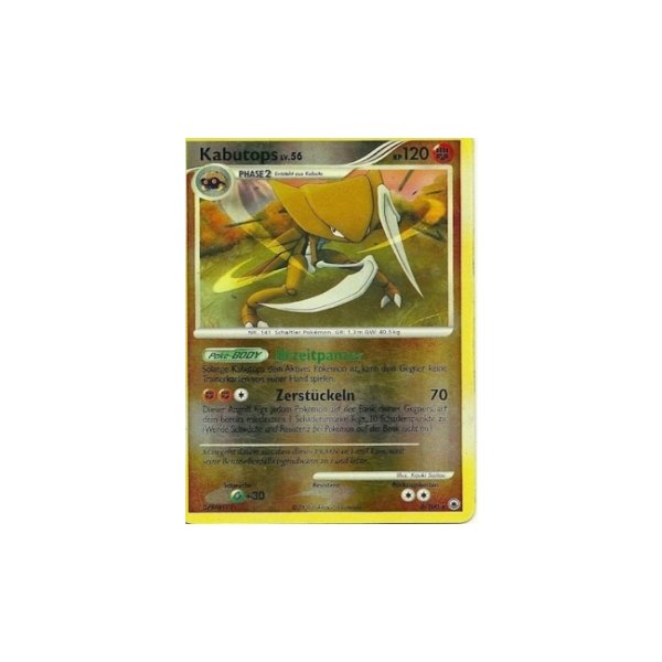 Kabutops REVERSE HOLO