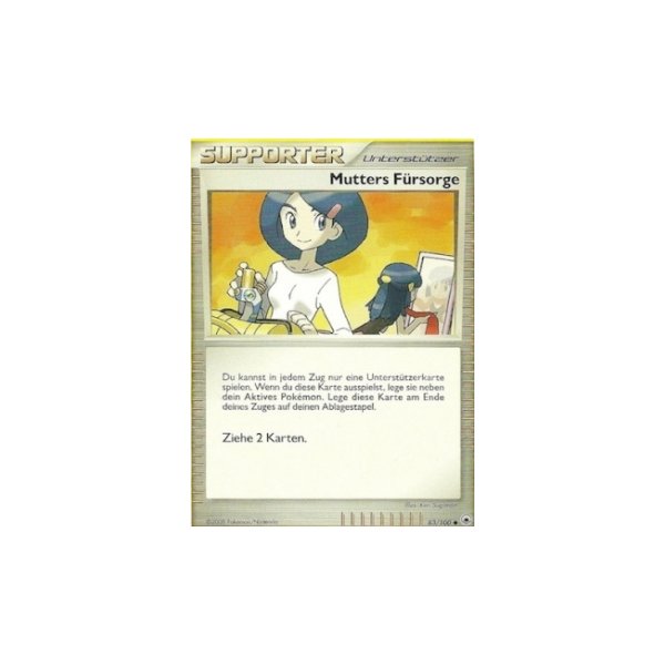 Mutters F&uuml;rsorge