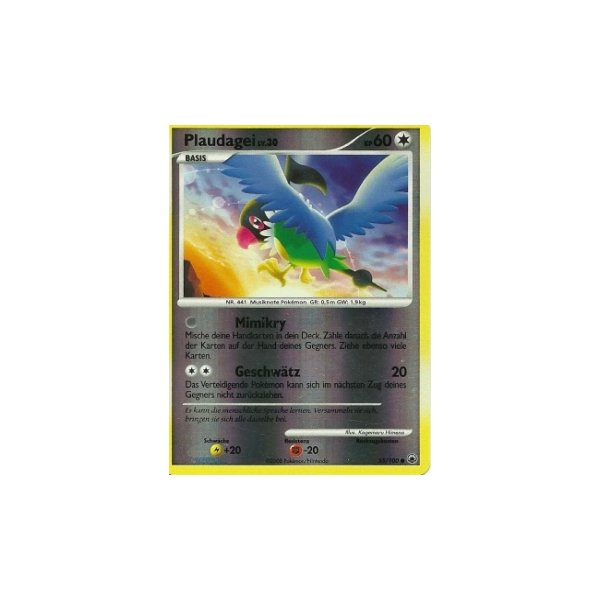Plaudagei REVERSE HOLO