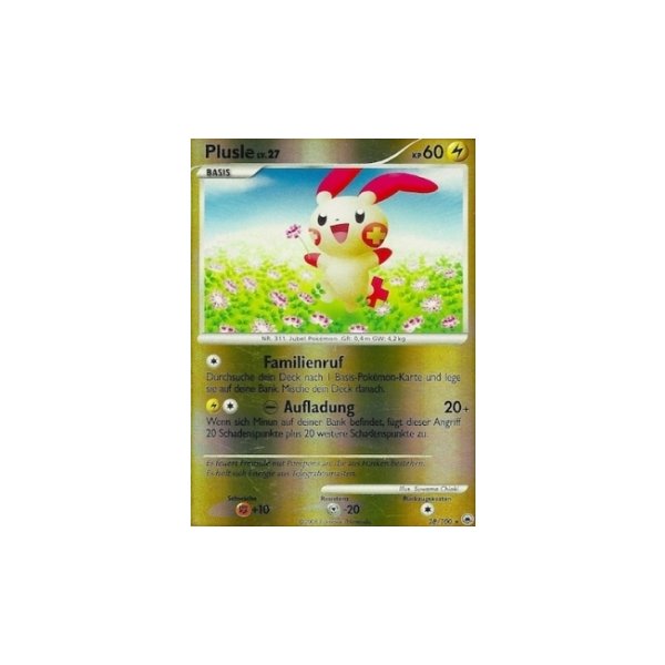 Plusle REVERSE HOLO