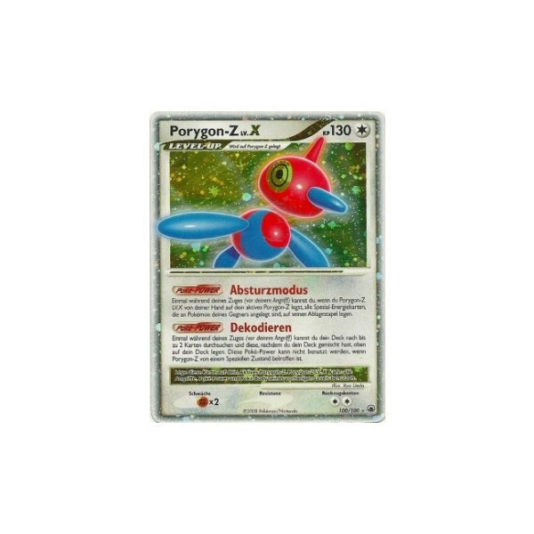 Porygon-Z LV. X HOLO