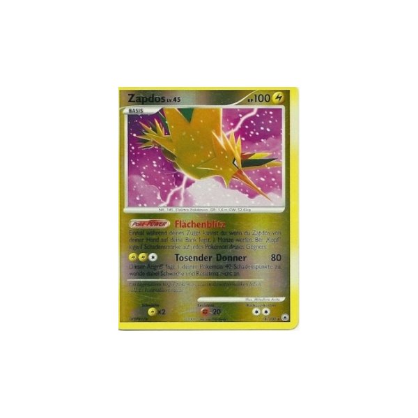 Zapdos REVERSE HOLO