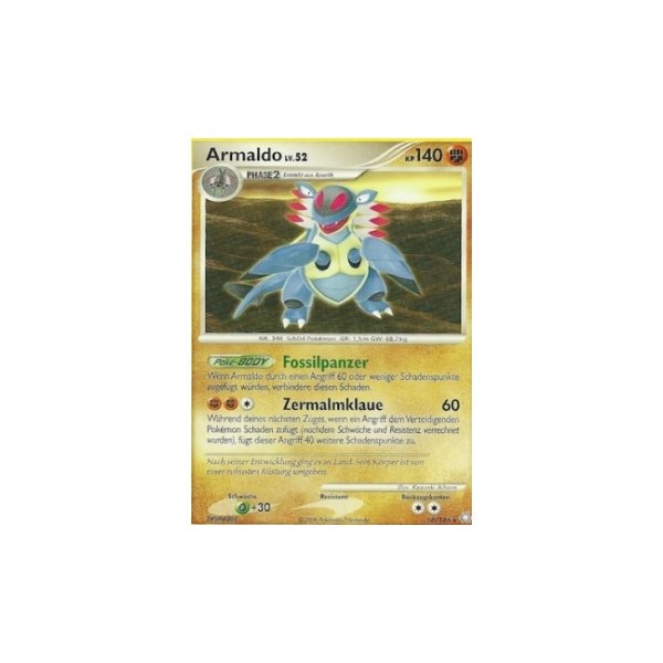 Armaldo Lv.52 018/146