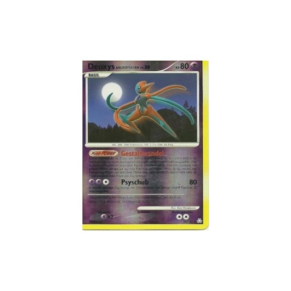 Deoxys Angriffsform Lv.50 024/146 Reverse Holo